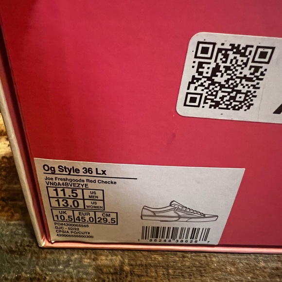 Vans Og Style 36 LX Size 11.5 - Picture 10 of 10